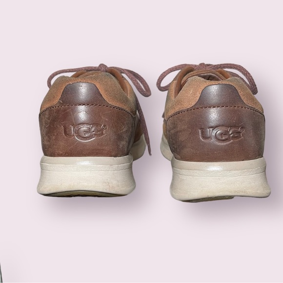 UGG Hepner Brown Suede Lace Up Saddle Oxford Shoe Mens Size 7 or Women’s 9 - Picture 8 of 11